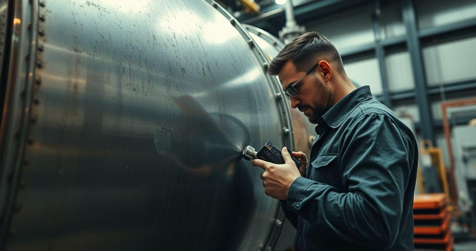 Inspeção em Vasos de Pressão: Crucial para a Segurança Industrial