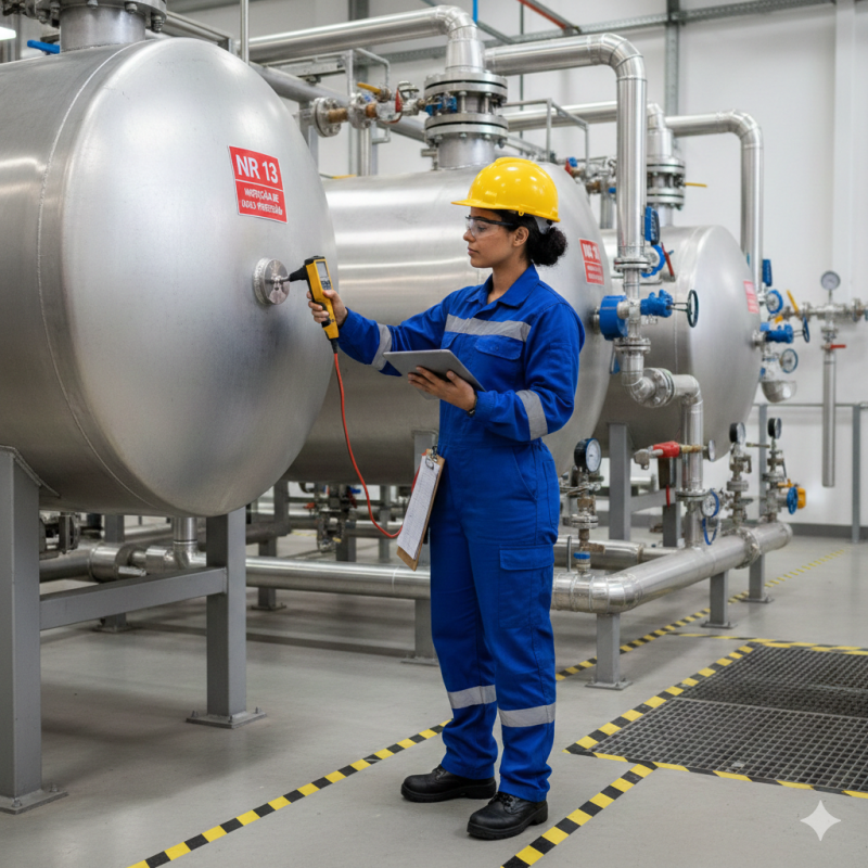 Inspeção NR 13: Garantindo Segurança e Conformidade em Equipamentos Industriais